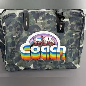 Coach | Bags | Coachfield 42 Signature Logo Rainbow  display picture 1